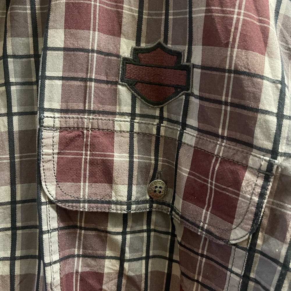 Men’s Harley Davidson button down